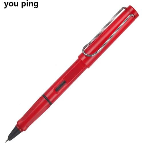 High quality 555 Red Business office 4 types nib Fountain Pen student School Stationery Supplies ink pen