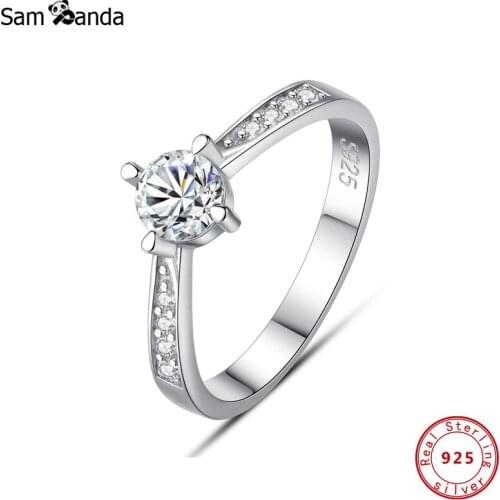 Sam Panda Rings With Crystals