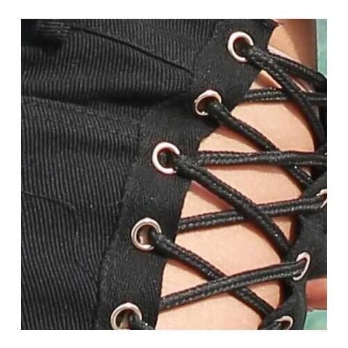 Sexy Womens jeans denim shorts Summer Denim broken hole Lace-up shorts Ladies Skinny super short jeans