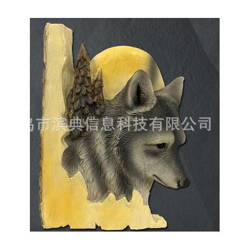 SALES RESIN DEER HEAD HOME DECORATION ANIMAL WILDLIFE SCULPTURE FIGURINES GIFT CRAFTS HOME DECOR CRAFTS WOODEN STATUE SCULPTURE