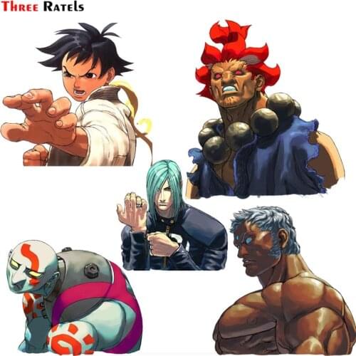 Three Ratels F19 Cool Fighter Sticker For Motorcycle Stickers Helmet Laptop Fridge Car Decal Auto Accessories School Gift