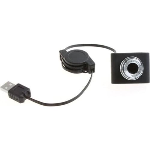 10pcs USB 2.0 50.0M Mini Webcam HD Webcam for Laptop PC Camera for Remote Office Video Conference Online Class