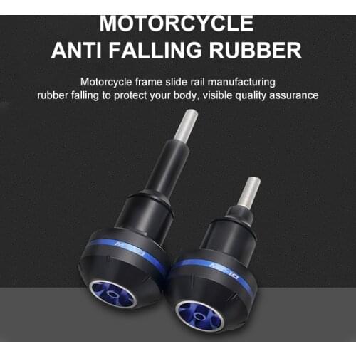 YAMAHA MT-10 14-19 Motorcycle Anti Falling ProtectionFairing Guard Anti Crash Pad Bubber Collision Protector Frame Slider