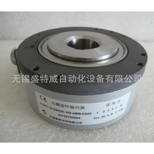 Yuheng brand new original hollow shaft encoder CNC A-ZKT-D120H30-102.4BM-C24C new original