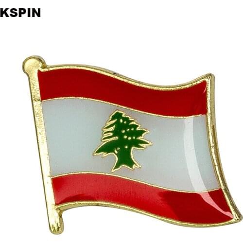 Lebanon flag pin lapel pin badge 10pcs a lot Brooch Icons KS-0102