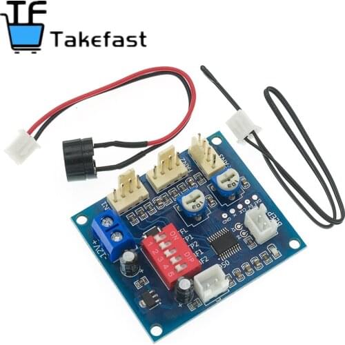1PCS DC 12V 5A PWM PC CPU Fan Temperature Control Speed Controller Board Speed Controller Temperature Probe Buzzle
