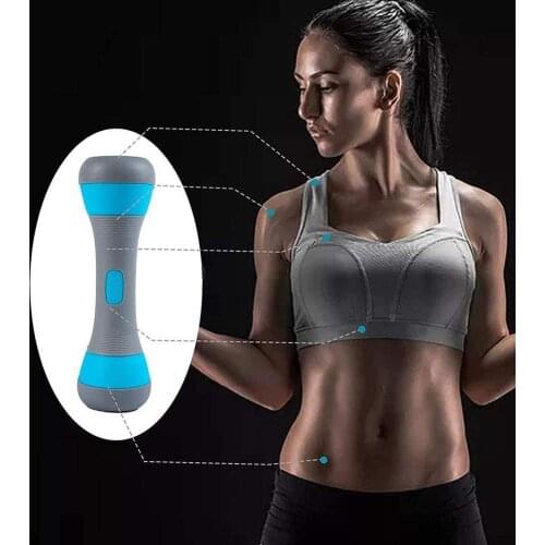 2PCS Exercise Fitness Dumbbells Anti-skid Safe Neoprene Hand Weights Dumbbells Training Equipment Accessories