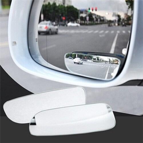 2PCS Universal Car Side View Blind Spot Mirror Car Auto 360 degree Wide Angle Convex Rear