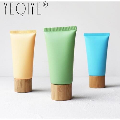 【20PCS】50/60/80ml Cosmetic Soft Tube Bottle 50/60/80g Plastic Empty Bottle Squeeze Bottle Lotion Cream Refillable Container