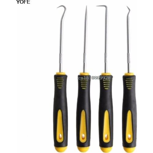 4Pcs Durable Car Hook Oil Seal O-Ring Seal Remover Pick Set Craft Hand Tools