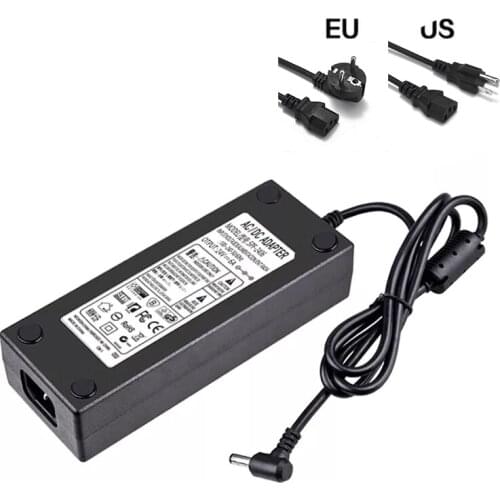 24V 6A DC 5.5*2.5 Power Adapter Switch Monitor LED 144W Power Supply DC Security Switch Water Pump