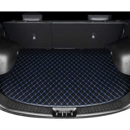 Custom Car Trunk Mat For JEEP Wrangler Sahara Commander Cherokee Compass Renegade Grand Cherokee WK Leather Car Accessories