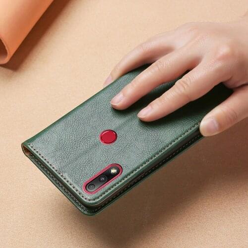 Case for ASUS ZB634KL Cover Leather Silicone Back Cover for ASUS Zenfone Max Plus Case Wallet Card Slots Coque Flip Cover Phone