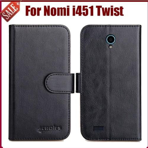 Nomi i451 Twist Case New Arrival 6 Colors High Quality Flip Leather Exclusive Protective Phone Cover For Nomi i451 Twist Case