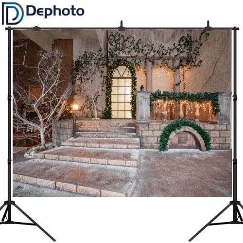 Dephoto Christmas Photography Backdrops Beautiful lamp photo background newborn christmas background backdrops