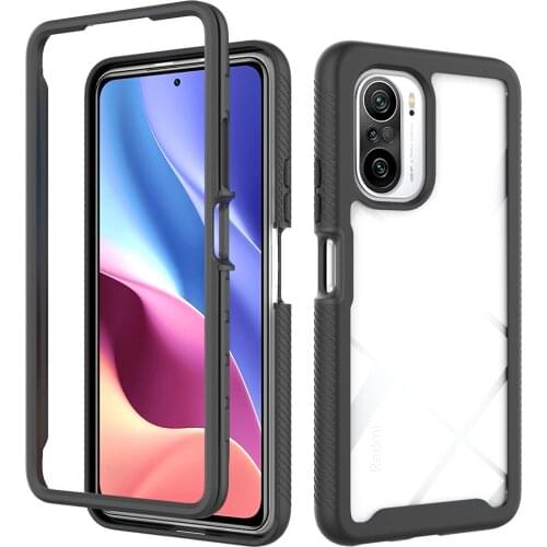 Hybrid Full Body Rugged Protective Cover For Xiaomi Poco F3 Case Clear Bumper Crystal Phone Case Mi Poco F 3 Coque