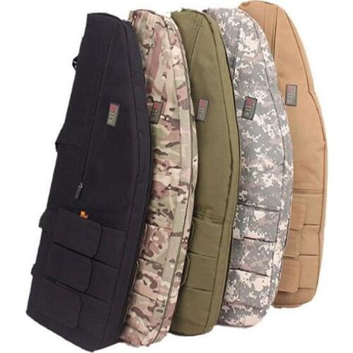 Weapons Hunting Airsoft Carbine Bag Paintball Airsoft 70cm Gun Bag Case Hunting Shoot Rifle Bag Military Black Tan Shotgun Bags