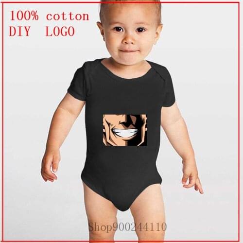 Newborn Bodysuit Baby Onesie Infant Girls Boys All Might s Romper Short sleeve Jumpsuit Clothes Baby Clothes Cotton Outfits