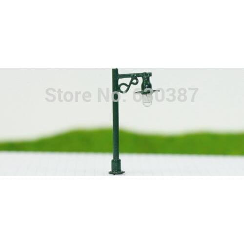 L330N 10pcs Model Railway Lamppost lamps Street Lights One Bulb N Scale 12V NEW