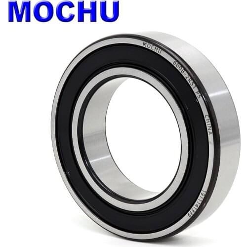 MOCHU 6008-2RS1 P5 40X68X15 6008 Bearing 6008RS 6008-2RS ABEC-5 Single Row Deep Groove Ball Bearings Metric