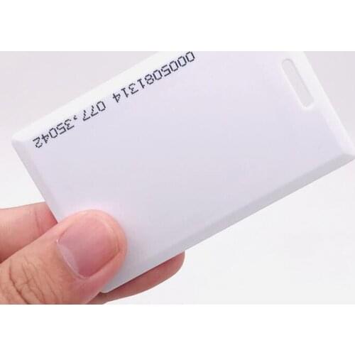 RFID 10PCS 1.8mm EM4100 Tk4100 125khz Access Control Card Card Key Id Card Id Chip School Induction Rice Attendance