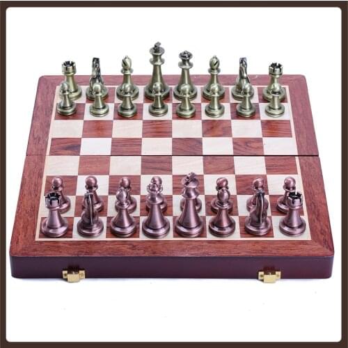 Queen High Quality Chess Original Metal Large Medieval Queen Decor Chess Set Luxury Pawns Gra Planszowa Chess Set Tournament