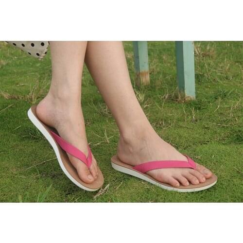 2021 Summer New Toe Flip-flops Ladies Casual Slippers Womens Feet Non-slip