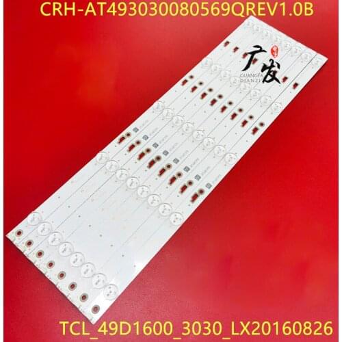 LED Backlight strip 5 lamp For 49D1600 8*5 49HR332M05A0 V3 V4 4C-LB490T-HR4 49L26CNC 49E301 49U3600C 49L510U18
