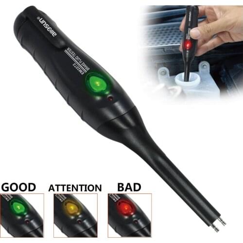 Brake Fluid Tester Pen Style for Car Vehicle DOT3 DOT4 Auto Car Testing Tool System Brake Liquid Checker Car Diagnostic Tools