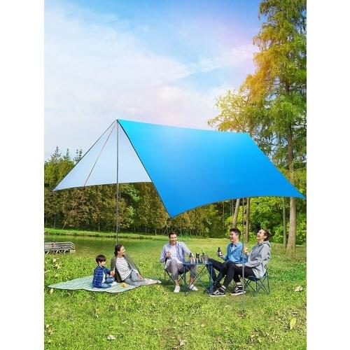 Canopy Outdoor Camping Tent Awning Beach Picnic Shade Cloth Butterfly Lightweight Quick Opening Portable Pergola Cloth