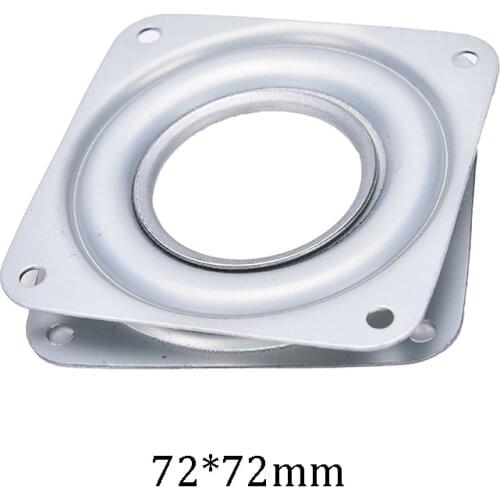 1PC Dining Table Turntable Hotel Home Improvement Furniture Wheel Parts Industrial Rotary Table Bearing Swivel Plate