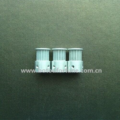 16 teeth HTD3M v groove roller pulley wheel for cnc router 15mm width 10pcs a pack