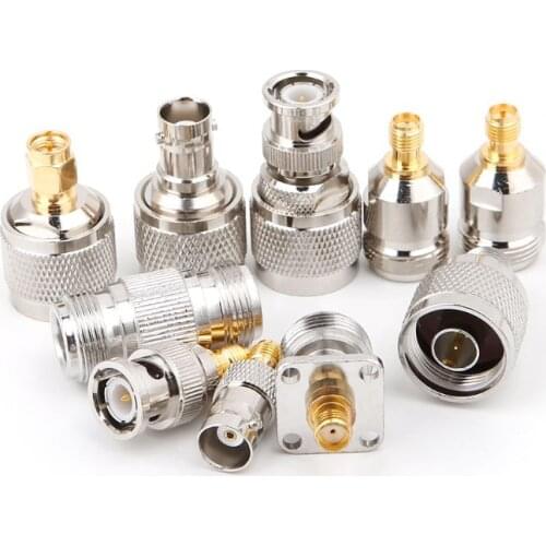 20pcs N Type BNC TNC SMA RF Connector Adapter Kit Test Converter Dropshipping