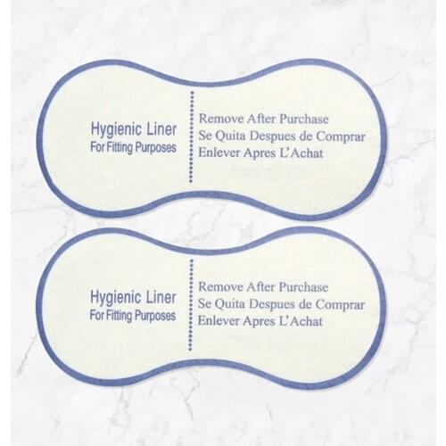 50PCS/pack Removable Swimsuit Underwear Panties Labels Sticker Adhesive Transparent Hygiene Tag DIY Clothing Accessories