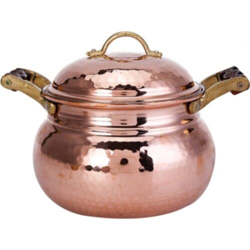 Antique Copper 18 cm Podgy Pots