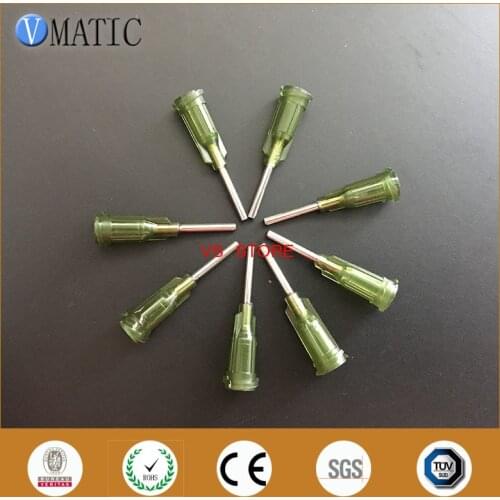 Free Shipping 14G Precision S.S. Dispensing Needle Tip 0.5" Length Glue Dispense Needles Tips 1/2 Inch