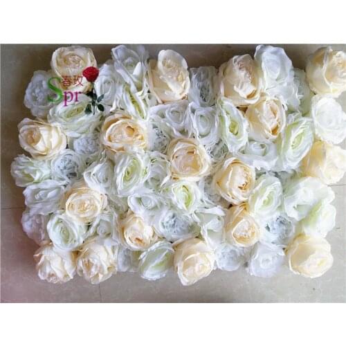 SPR Free Shipping 10pcs/lot wedding decoration Artificial flower wall wedding backdrop handmade flower arrangement flower wall