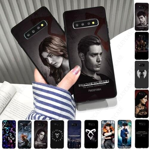 Shadowhunters Phone Cover For samsung galaxy s10 s20fe s9 s30 s20ultra s21plus note8 note9 note10plus note20 ultra Case