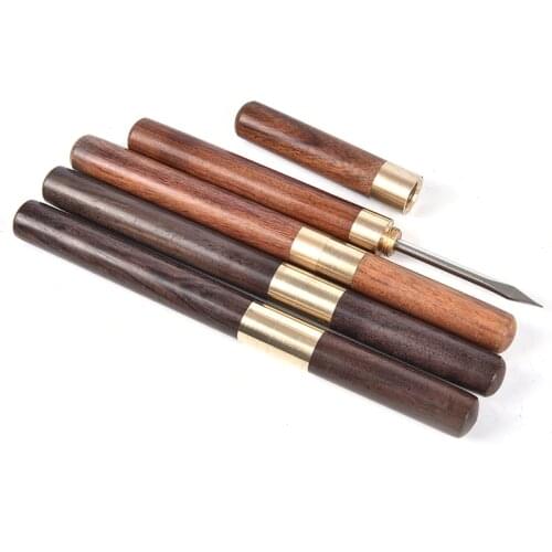 Wooden Tea Knife Tea Ceremony Accessories Puer Dedicated Tea Needle Chinese Kung Fu Teasets Spiral High Quality