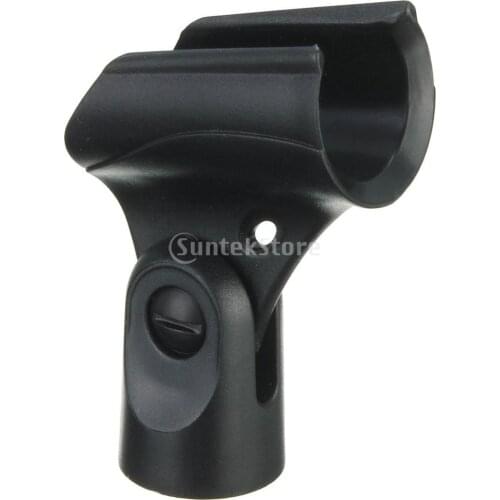 Flexible Mic Clip Microphone Stand Plastic Clamp Clip Holder Mount