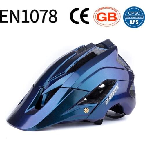 BATFOX MTB Bicycle Helmet Bike Safety Cap Ultralight Mountain Road Cycling helmet Outdoor Sport Protect Helmet riding equipments