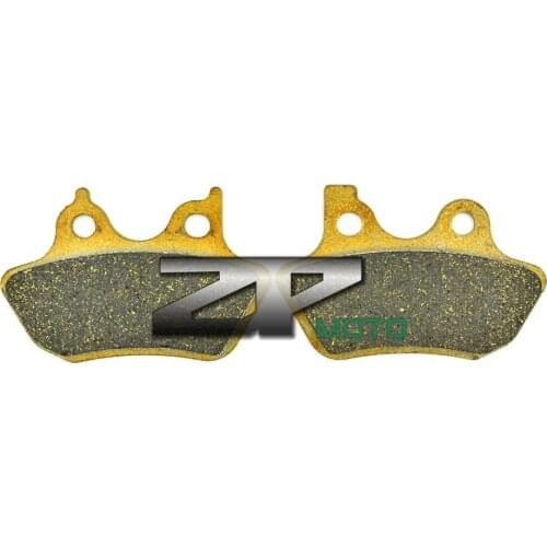 Organic Kevlar Brake Pads For FXSTC Softail Custom 2007 Rear with OEM New High Quality