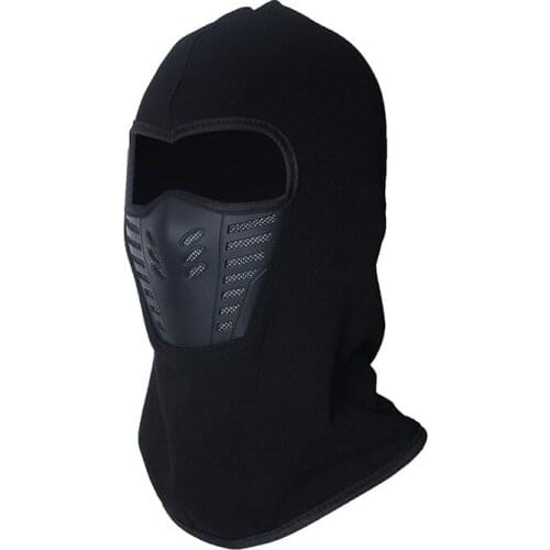 Plus velvet Skiing River balaclava Windproof Anti Dus Men Women Beanies Hat Head Ears Mouth Thermal Wind hat Warm