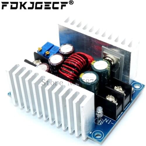 300W 20A DC-DC Buck Converter Step Down Module Constant Current LED Driver Power Step Down Voltage Module Electrolytic Capacitor