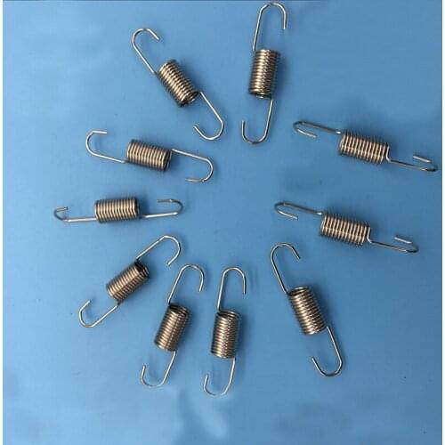 Extension Spring with Hook 0.8mm Wire Diameter* 6.8mm Outer Diameter Drag Tension Spring 35mm Total Length