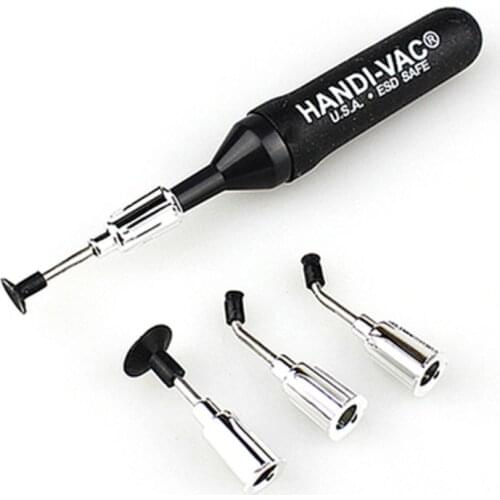 SMD IC Vacuum Sucking Pen Picker Pick Hand Tool 4 Suction Headers for MT-668 top