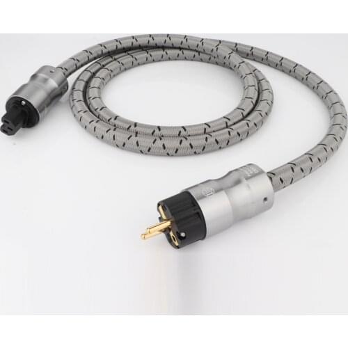 KRELL High Quality Pure Copper CRYO-156 Power Plug HIFI EU Schuko AC power cable