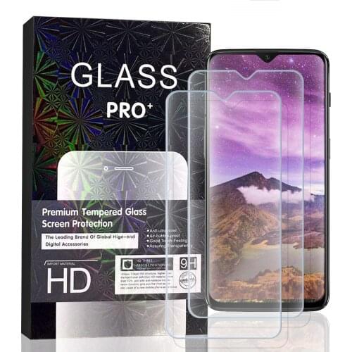9H Protection Tempered Glass For Oneplus 7 7T 6T Screen Protector Transparent HD Glass Protective Film
