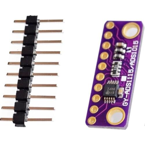 ADS1015 12 bit precision -to-digital converter ADC module development board