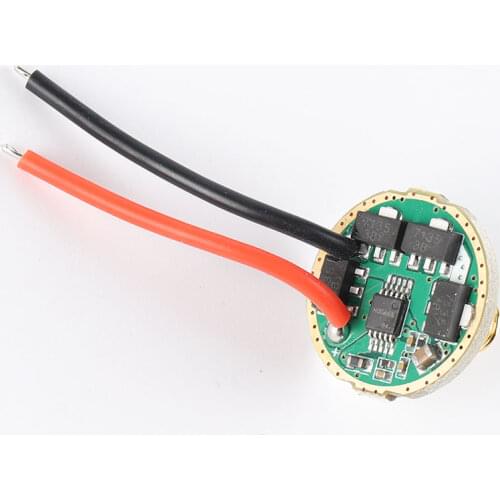 AMC7135*4 3/5 modes Flashlight circuit board Anti-reverse